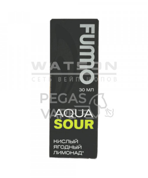 Жидкость Fummo Aqua Sour 30 мл 20 мг - Кислый Ягодный Лимонад