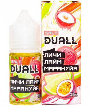 Жидкость DUALL 30 мл 20 мг - Личи, лайм, маракуйя