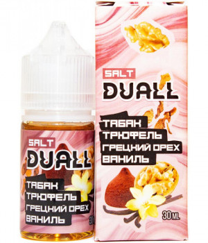 Жидкость DUALL 30 мл 20 мг - Табак, трюфель грецкий орех ваниль