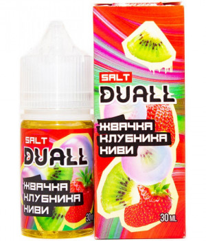 Жидкость DUALL 30 мл 20 мг - Жвачка клубника, киви