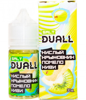 Жидкость DUALL 30 мл hard 20 мг - Кислый крыжовник, помело, киви