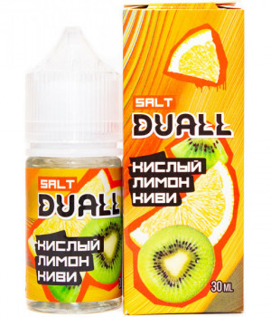 Жидкость DUALL 30 мл hard 20 мг - Кислый лимон, киви
