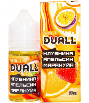 Жидкость DUALL 30 мл 20 мг - Клубника, апельсин, маракуйя