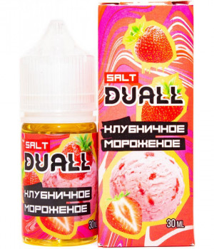 Жидкость DUALL 30 мл hard 20 мг - Клубничное мороженое