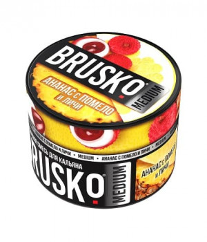 Brusko 50 г - Ананас с помело и личи