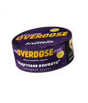 Overdose 25 г - Fruttella (Фруктовая конфета)