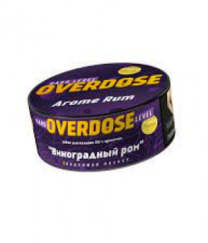 Overdose 25 г - Aroma Rum (Виноградный ром)