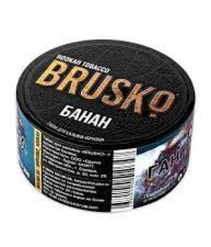 Табак д/кальяна BRUSKO 25 г  - Банан. Акция!