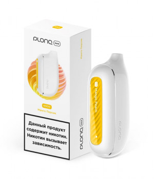 Электронная сигарета PLONQ Max - Манго Персик, 6000 затяжек