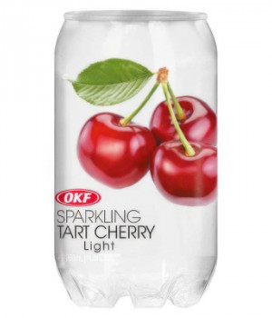 Лимонад OKF Sparkling - Tart Cherry, 0.35 л