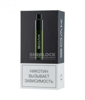 Электронная сигарета Soak Q - Emerald Green (Изумрудный зеленый)