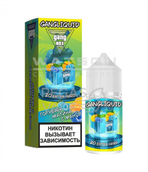 Жидкость Gang Xbox 30 мл 20 мг Hard - Голубая Малина Манго