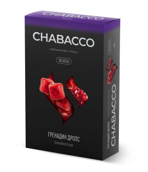 Chabacco Mix 50 г - Grenadine Drops (Гранатовые леденцы)