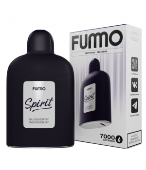 Электронная сигарета Fummo Spirit - Черника Малина, 7000 затяжек