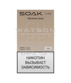 Электронная сигарета Soak Cube - Овсяная каша, 7000 затяжек