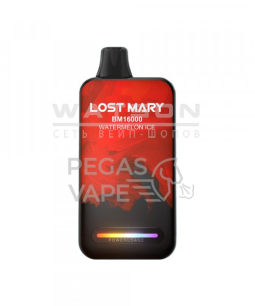 Электронная сигарета Lost Mary BM - Арбузный лед, 16000 затяжек