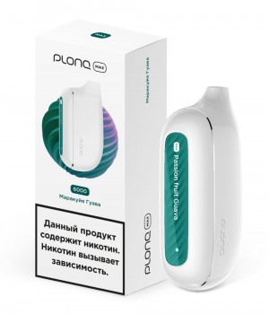 Электронная сигарета PLONQ Max - Маракуйя Гуава, 6000 затяжек