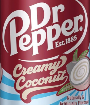 Лимонад DR.PEPPER - Creamy Coconut, 0.355 л