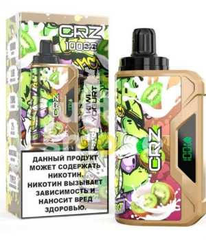 Электронная Сигарета CRZ - Киви йогурт, 10000 затяжек