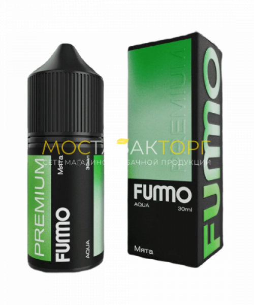 Жидкость Fummo Aqua 30 мл 20 мг - Мята