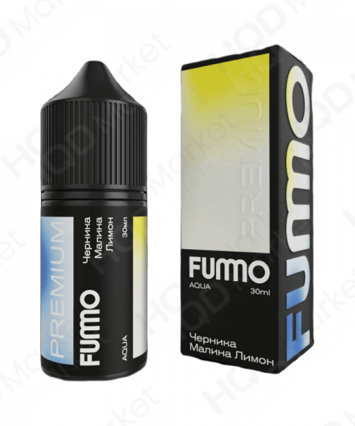 Жидкость Fummo Aqua 30 мл 20 мг - Черника Малина Лимон