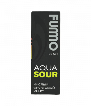 Жидкость Fummo Aqua Sour 30 мл 20 мг - Кислый Тропический Микс