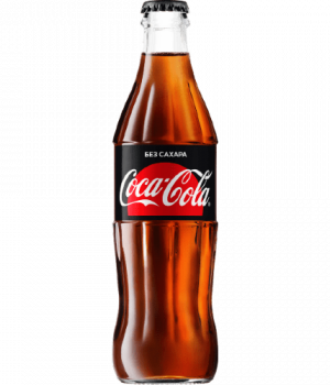Лимонад Coca-Cola - Original Zero Стекло (Грузия), 0.330 л