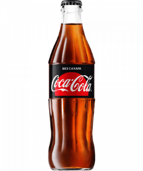 Лимонад Coca-Cola - Original Zero Стекло (Грузия), 0.330 л