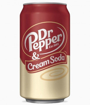 Лимонад DR.PEPPER - Cream Soda, 0.355 л