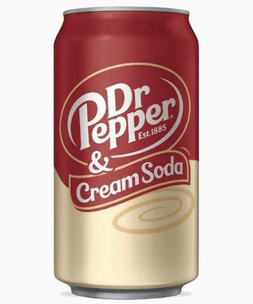 Лимонад DR.PEPPER - Cream Soda, 0.355 л
