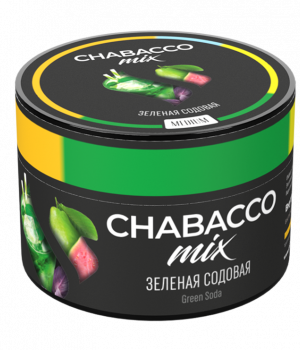 Chabacco Mix 50 г - Green Soda (Зелёная содовая)