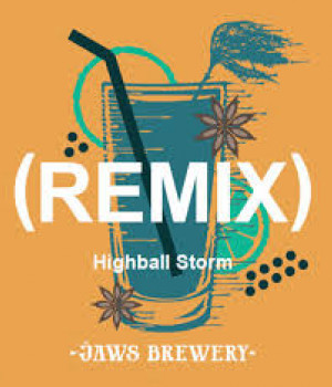 Пиво Jaws - Remix Highball Storm, 0.5л, 5.5%