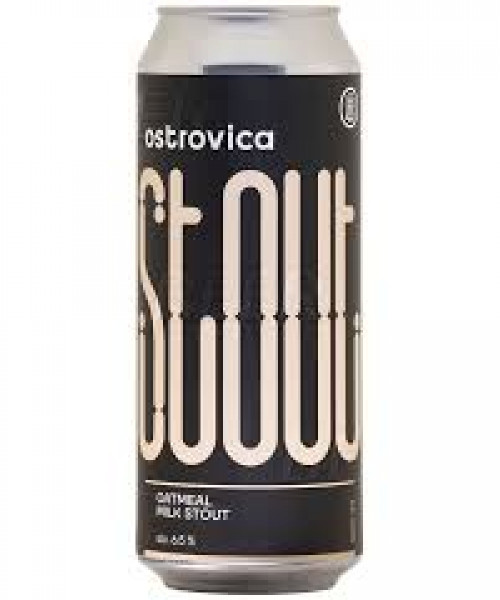 Пиво Ostrovica - Oatmeal Stout, 0.5л, 5.5%