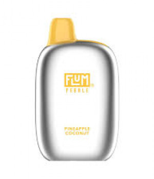 Электронная сигарета Flum Pebble - Pineapple Сoconut (Ананас Кокос), 6000 затяжек
