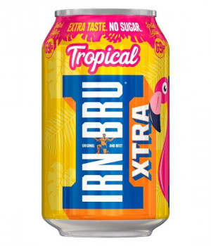 Лимонад Irn Bru Xtra - Tropical, 0.33л