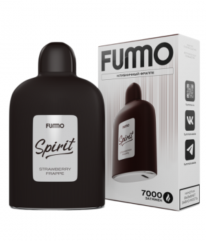 Электронная сигарета Fummo Spirit - Клубничный Фраппе, 7000 затяжек