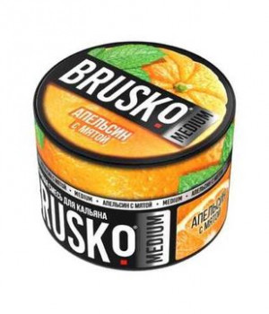 Brusko 50 г - Апельсин с мятой