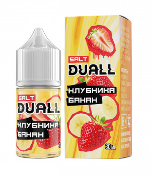 Жидкость DUALL 30 мл hard 20 мг -  Клубника, банан