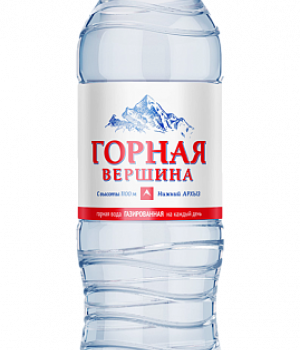 Вода Горная Вершина - Газ., 0.5л