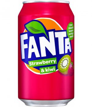 Лимонад Fanta - Strawberry 0.33 л