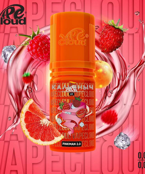 Жидкость Vape Cloud Lux 30 мл 20 мг - Vanilla Cherry Crossaint (Вишнево ванильный круассан)