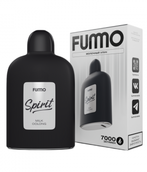 Электронная сигарета Fummo Spirit - Молочный Улун, 7000 затяжек