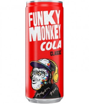Лимонад Funky Monkey - Кола, 0.33л