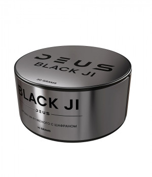 Deus 30 г - Black Ji (Сливочное мороженое и шафран)