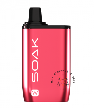 Электронная сигарета SOAK W - Fresh Watermelon (Свежий арбуз), 10000 затяжек