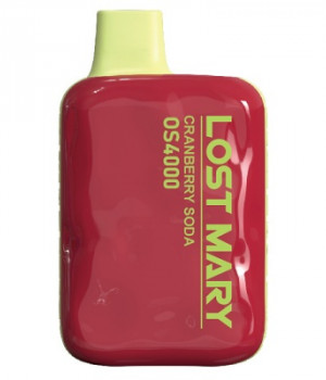 Электронная сигарета Lost Mary OS - Клюквенная сода, 4000 затяжек