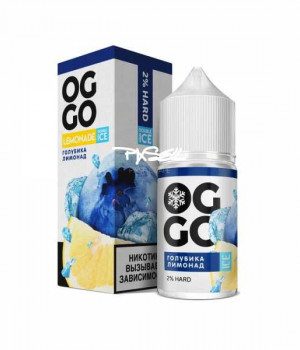 Жидкость OGGO Lemonade 30 мл 20 мг hard - Голубика Лимонад (Double ICE)