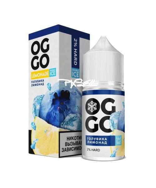 Жидкость OGGO Lemonade 30 мл 20 мг hard - Голубика Лимонад (Double ICE)