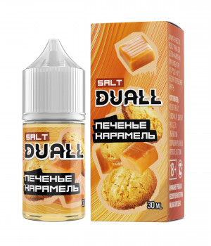 Жидкость DUALL 30 мл hard 20 мг - Печенье, карамель
