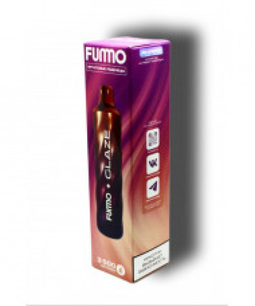 Электронная сигарета Fummo Glaze - Кокос Малина, 5500 затяжек